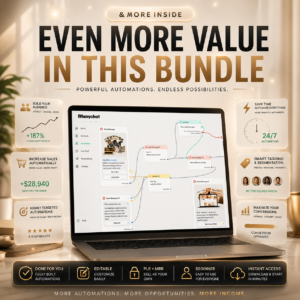 12 DFY MANYCHAT AUTOMATION FLOWS | PLR + MRR INCLUDED | Ready-To-Resell Faceless Marketing Systems