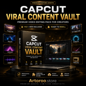 CapCut Viral Content Vault | Premium Video Editing Pack for Creators